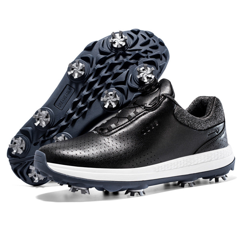 Golf Fashion Platform Sneakers - Low-Top Leisure Athletic Shoes
