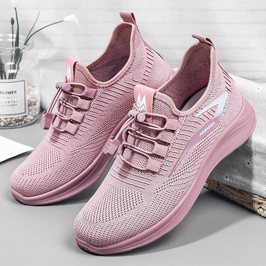 Women's Breathable Casual Sneakers - Comfortable Walking Shoes