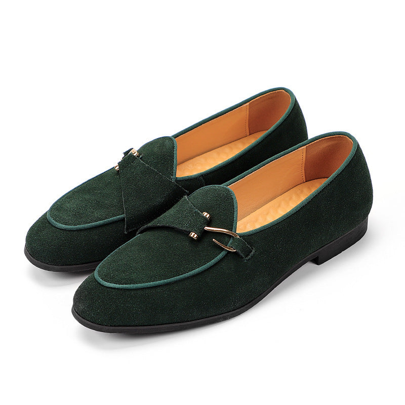 Men's Summer Leather Loafers