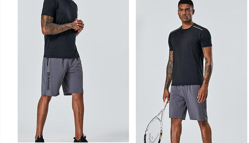 Men's Trendy Sports Shorts - Fast Dry Running Fitness Athletic Shorts