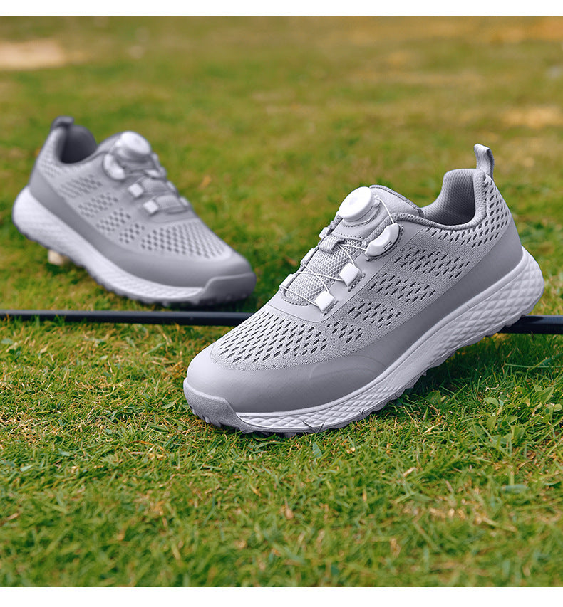 Men's Golf Leisure Sneakers - Outdoor Buckle Athletic Shoes