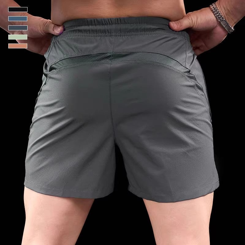 Men's Summer Thin Breathable Running Shorts - Lightweight Athletic Shorts