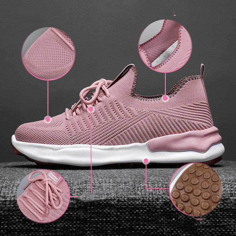 Women's Breathable Running Shoes - Casual Sports Sneakers