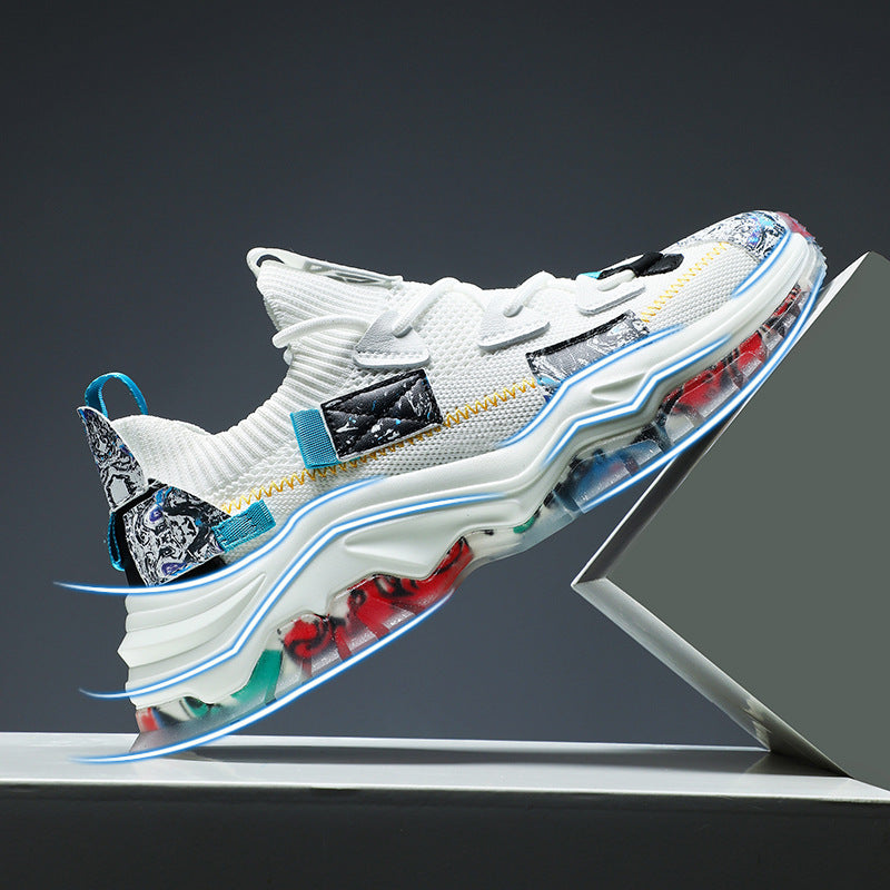 Lightweight Mesh Running Sneakers - Breathable Athletic Shoes