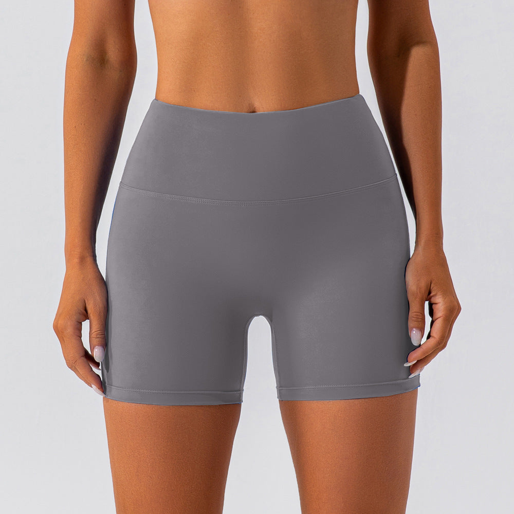 Women's Hip Lifting Running Fitness Shorts - Tight Fit Curve Enhancing Shorts