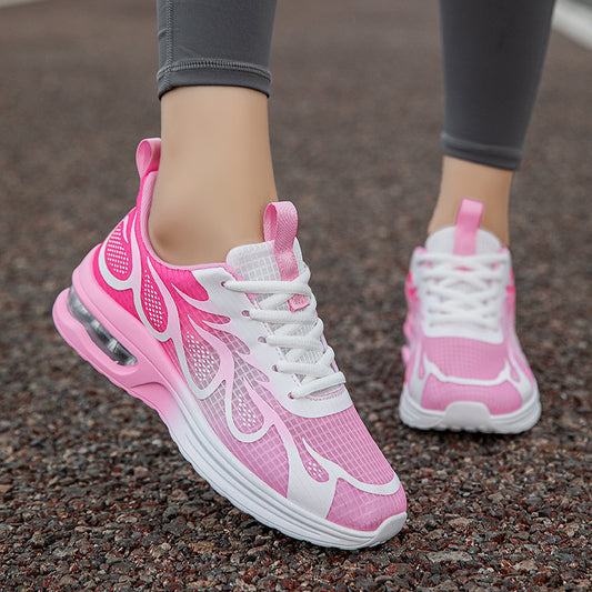 Women's Ultra-Lightweight Mesh Fashion Sneakers - Breathable Athletic Casual Shoes