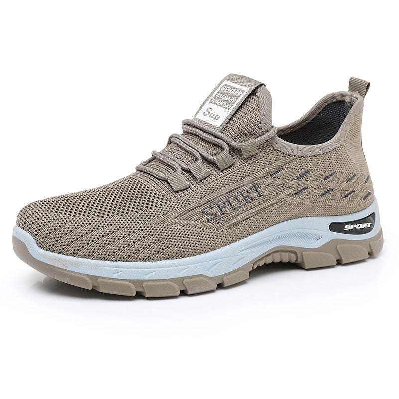 Casual Soft Sole Sneakers - Lightweight Breathable Comfortable Shoes