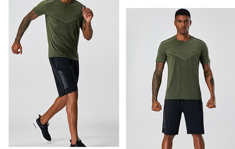 Men's Trendy Sports Shorts - Fast Dry Running Fitness Athletic Shorts