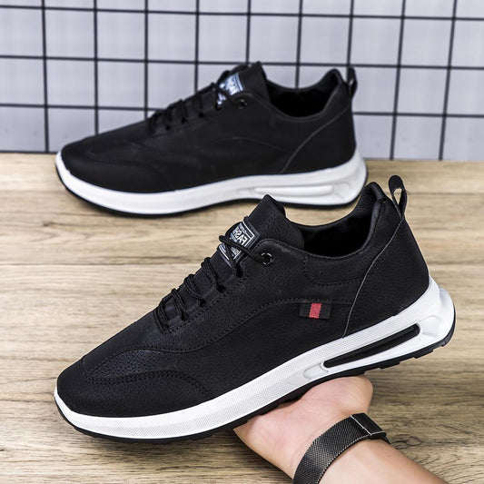 Leather Surface Casual Sports Shoes - Premium Athletic Lifestyle Sneakers