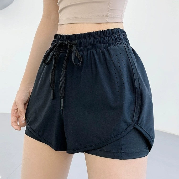 Women's Quick-Drying Running Shorts - Breathable Anti-Exposure Sports Shorts