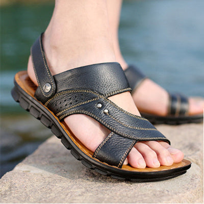 Men's Adjustable Back Strap Sandals - Summer Beach Slides