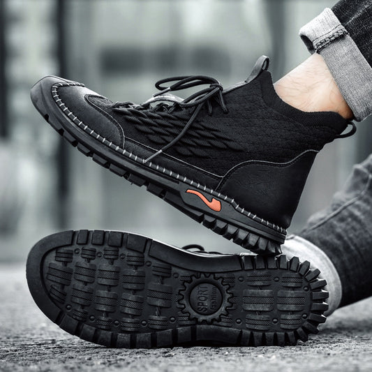 Outdoor Hiking Driving Shoes - Multi-Purpose Tooling Boots for Men