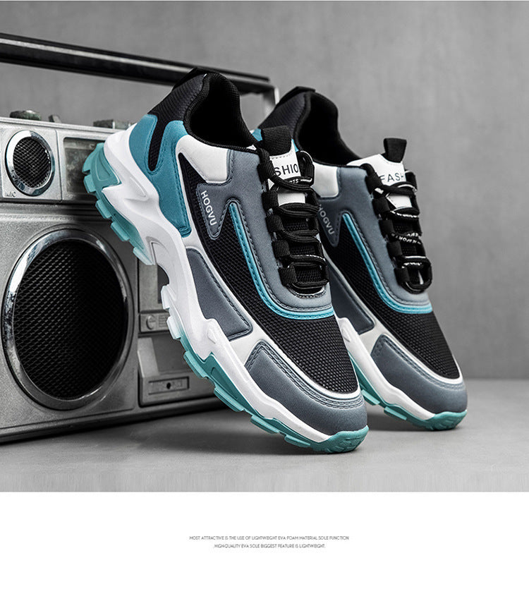 Men's Breathable Mesh Running Shoes - Lightweight Athletic Sneakers