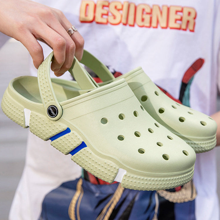 Unisex EVA Beach Sandals - Lightweight Summer Hole Shoes