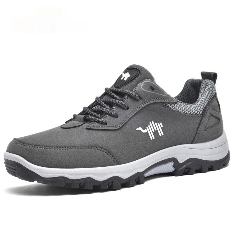 Plus Size Outdoor Casual Sneakers - High-Top Breathable Athletic Shoes