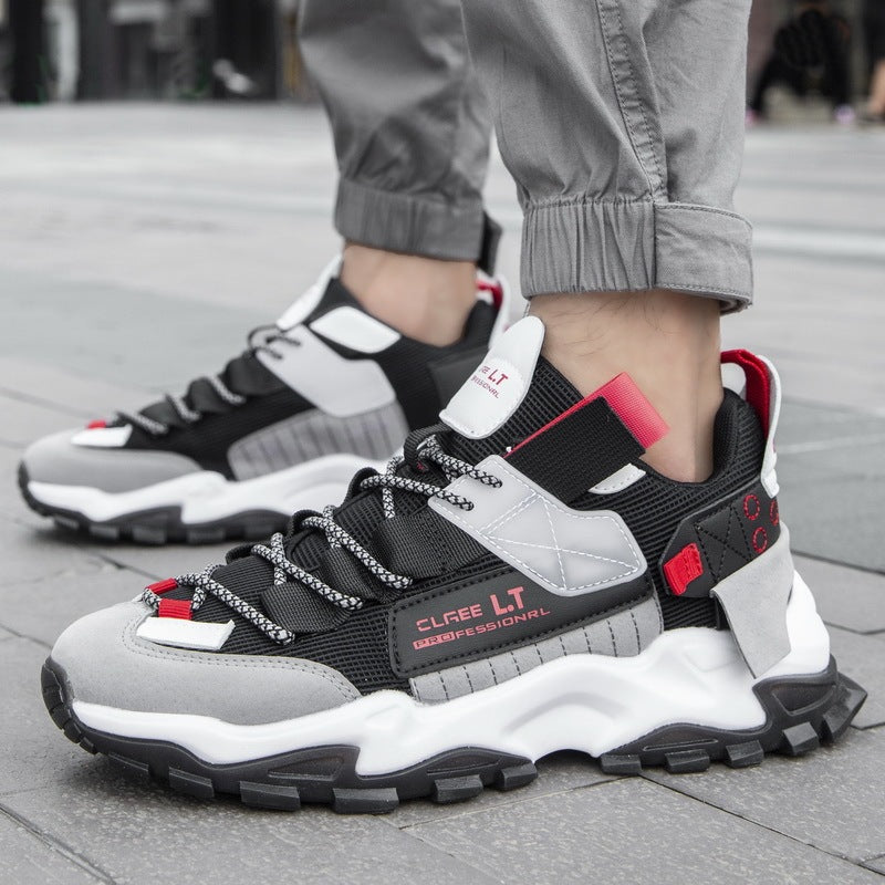 Breathable Trend Sports Shoes - Casual Athletic Sneakers for Men