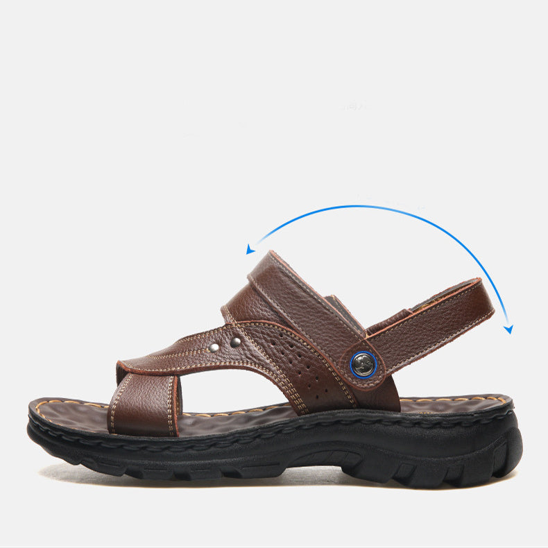 Men's Adjustable Back Strap Sandals - Summer Beach Slides