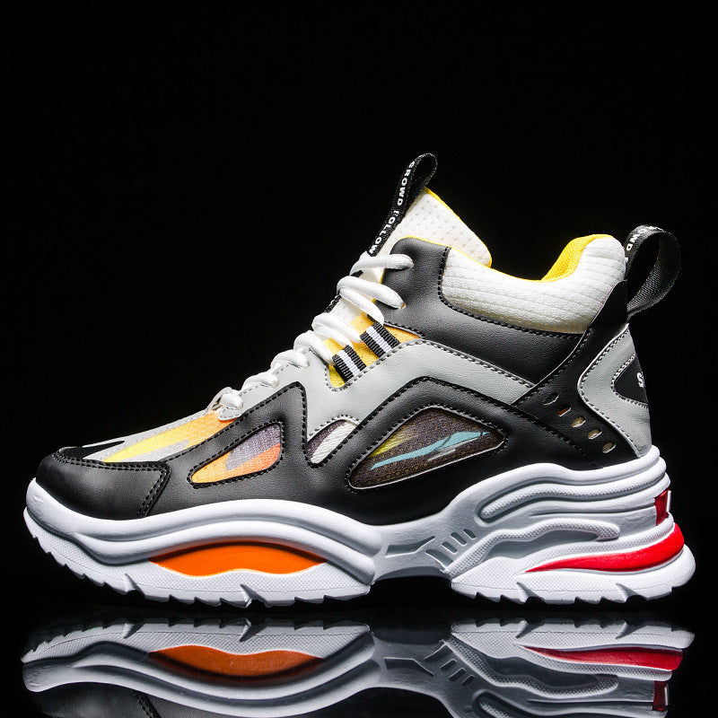 Men's Height Increasing Dad Sneakers - Elevator Casual Comfort Shoes