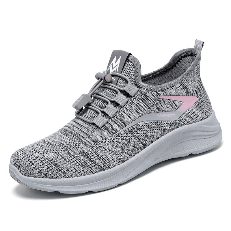 Women's Breathable Casual Sneakers - Comfortable Walking Shoes