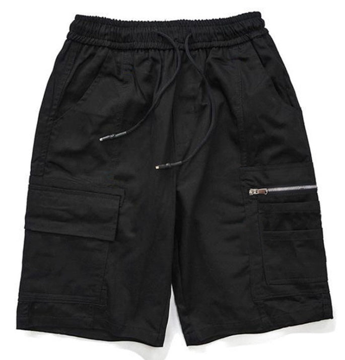 Men's Summer Knit Running Shorts - Large Size Outdoor Athletic Overalls