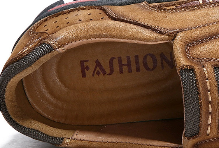 Men's Premium Cowhide Leather Dress Shoes - Multi-Function Formal Footwear