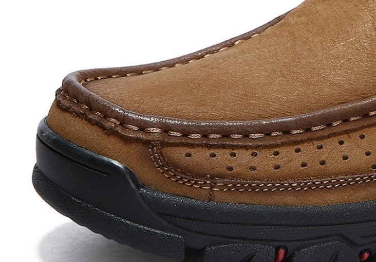 Men's Premium Cowhide Leather Dress Shoes - Multi-Function Formal Footwear