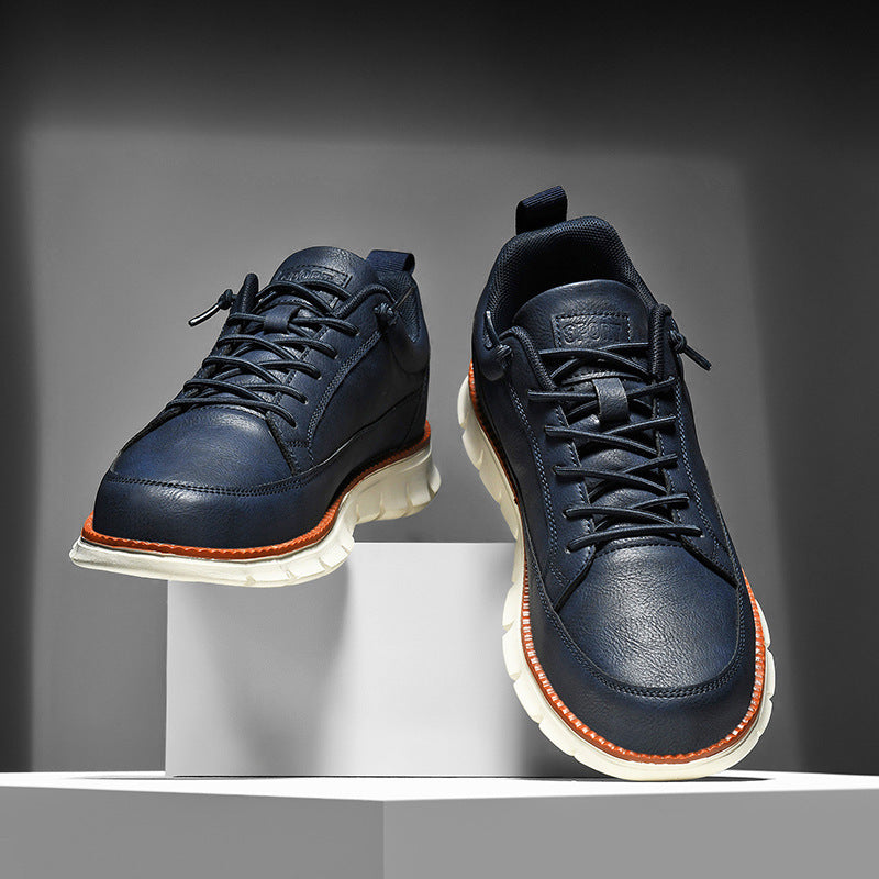 Men's Plus Size Canvas Sneakers - Soft Bottom All-Match Casual Shoes