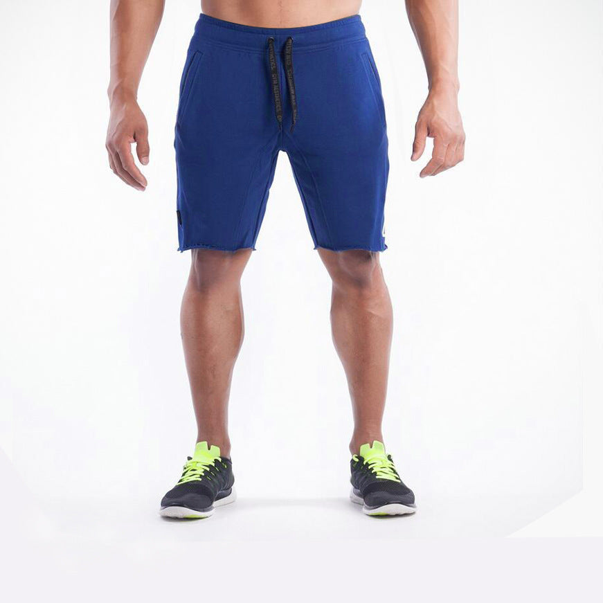 Men's Slim Stretch Running Shorts - Loose Fit Five-Point Trendy Athletic Shorts