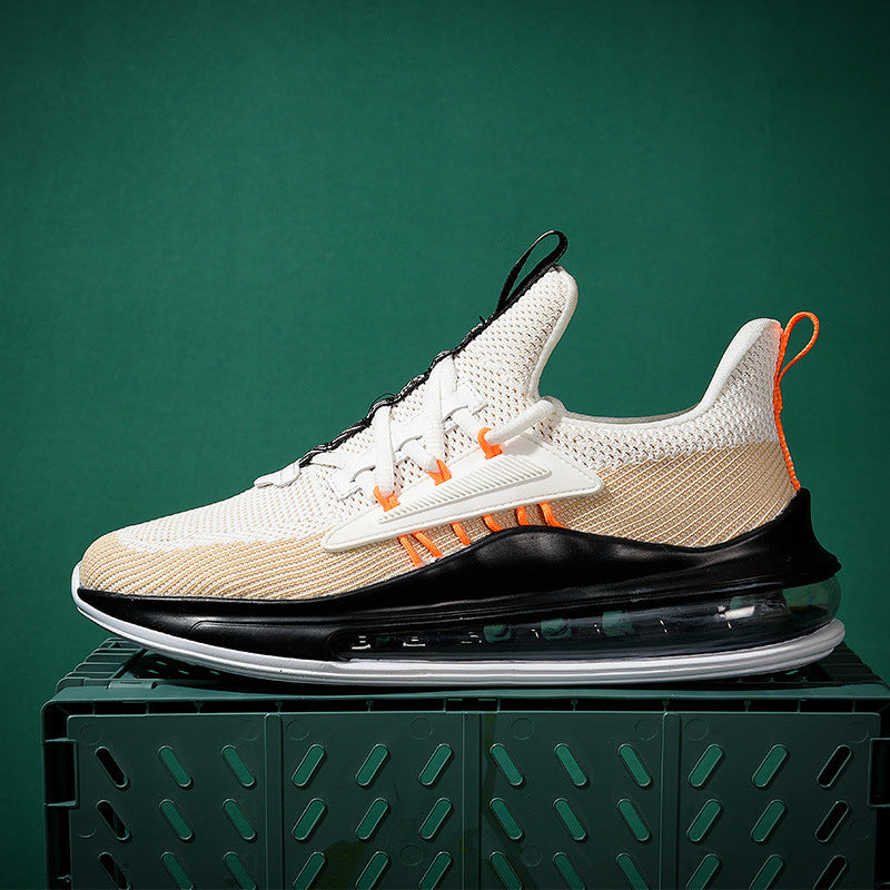 Men's Cushioned Running Shoes - Shock Absorbing Casual Sports Sneakers