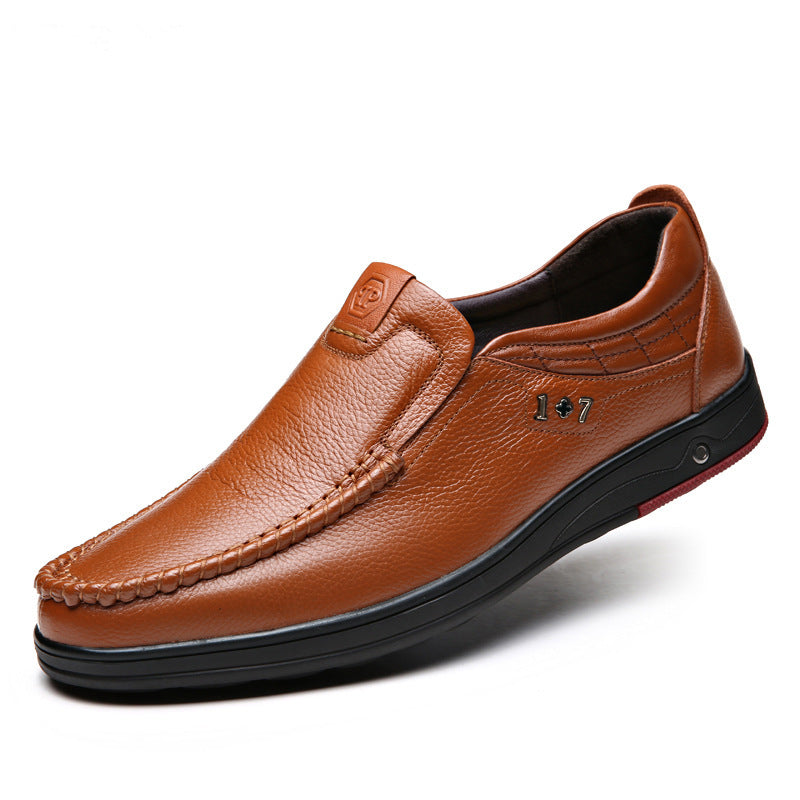 Men's British Style Breathable Slip-On Casual Shoes - Fashion Loafers