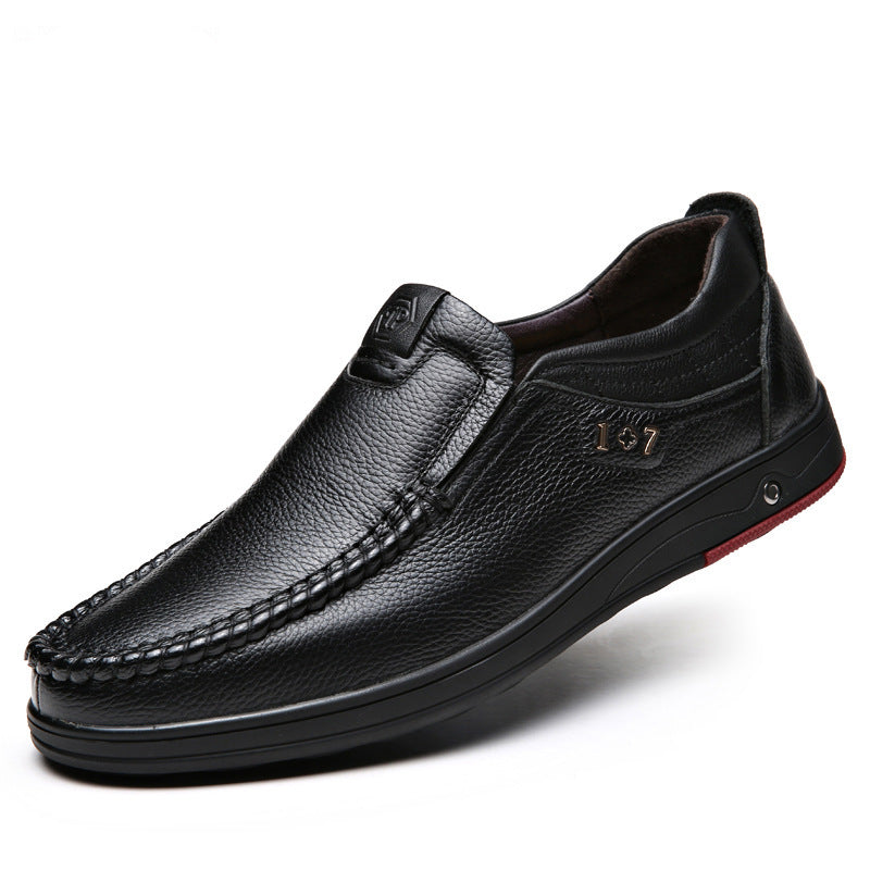 Men's British Style Breathable Slip-On Casual Shoes - Fashion Loafers