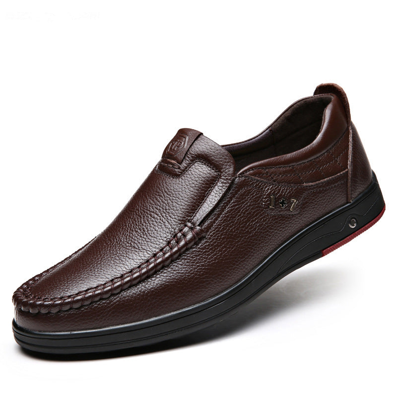 Men's British Style Breathable Slip-On Casual Shoes - Fashion Loafers