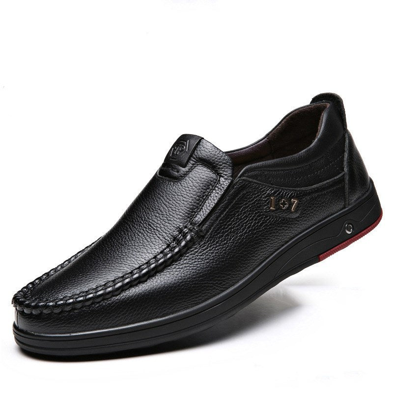 Men's British Style Breathable Slip-On Casual Shoes - Fashion Loafers