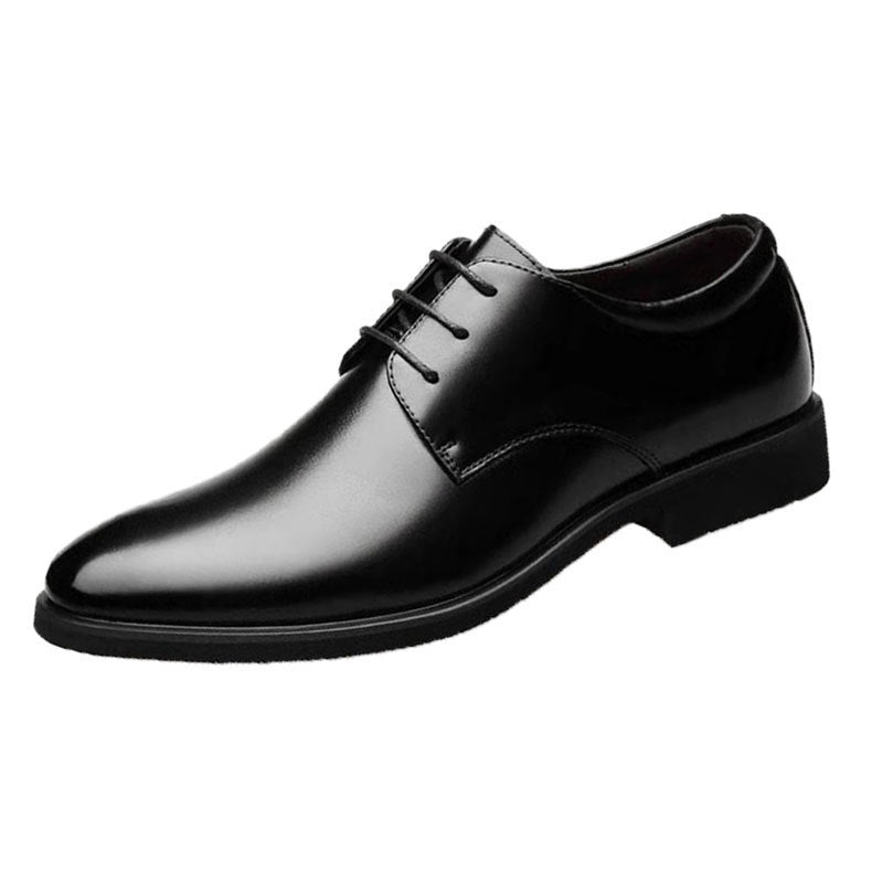 Premium Leather Oxford Shoes - Men's Plus Size Wedding Business