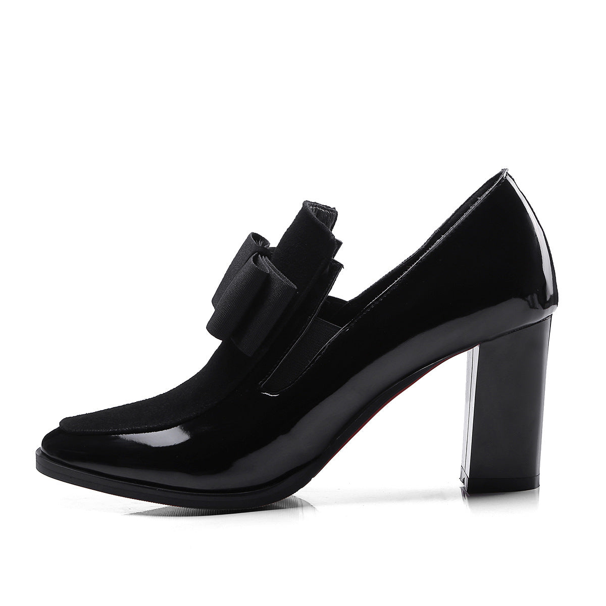 Plus Size Spring Shoes - Women's Thick Heel Comfort Shoes Sizes 40-43