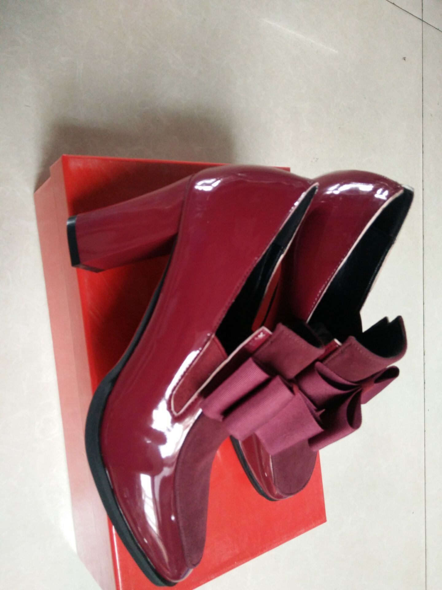 Plus Size Spring Shoes - Women's Thick Heel Comfort Shoes Sizes 40-43