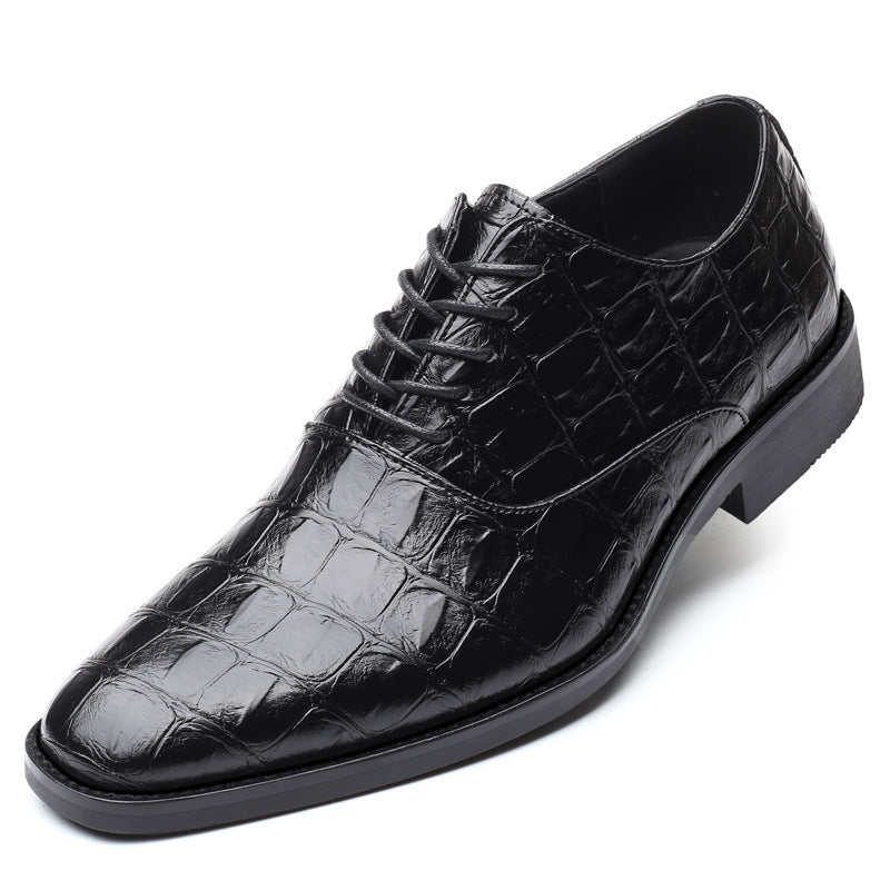 Men's British Style Leather Casual Shoes - Classic Everyday Loafers