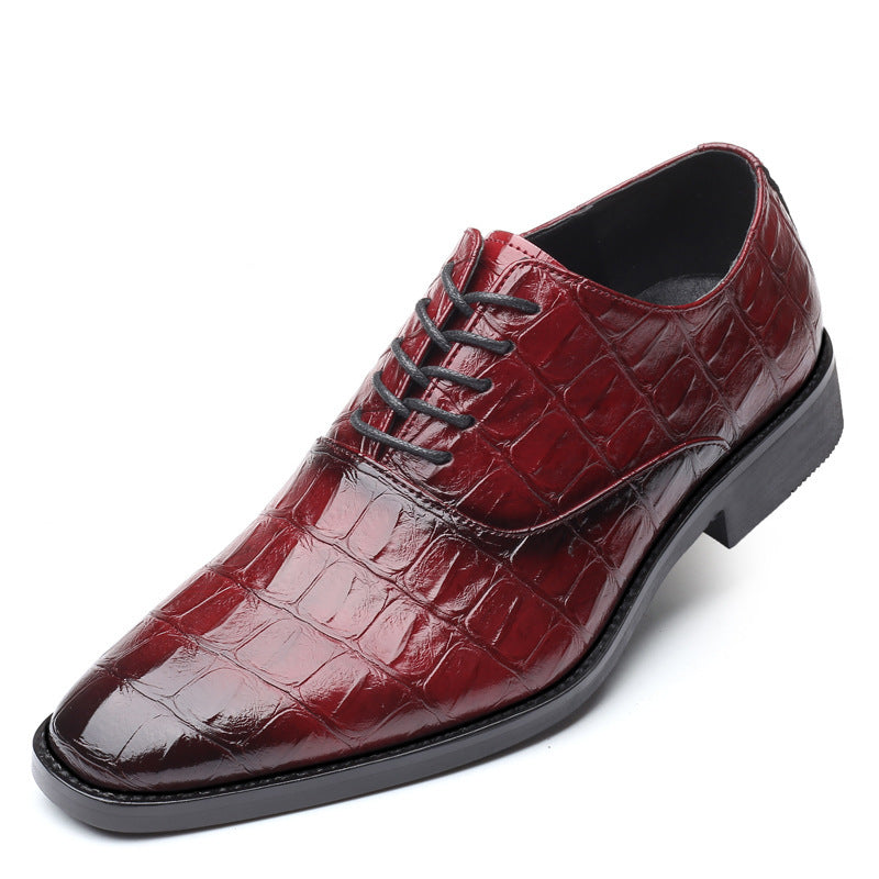 Men's British Style Leather Casual Shoes - Classic Everyday Loafers