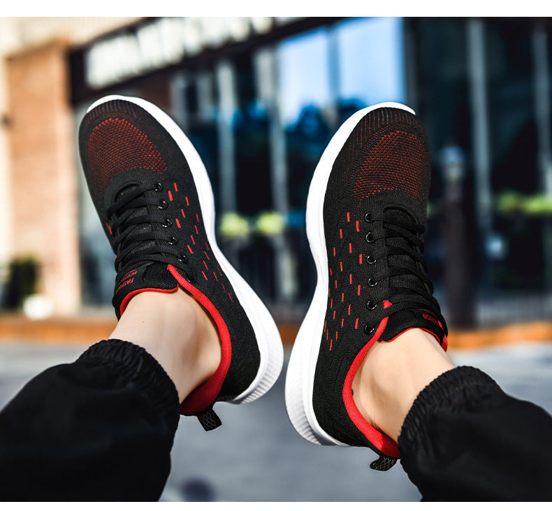 Men's Ultralight Flyknit Running Shoes - Breathable Casual Sports Sneakers