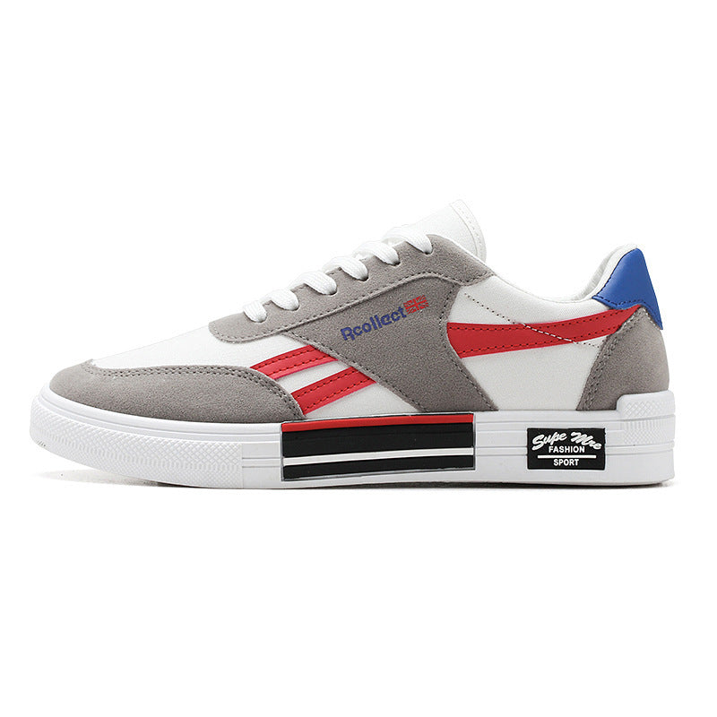 Men's Breathable Canvas Slip-On Sneakers - Lightweight Sports Casual Shoes