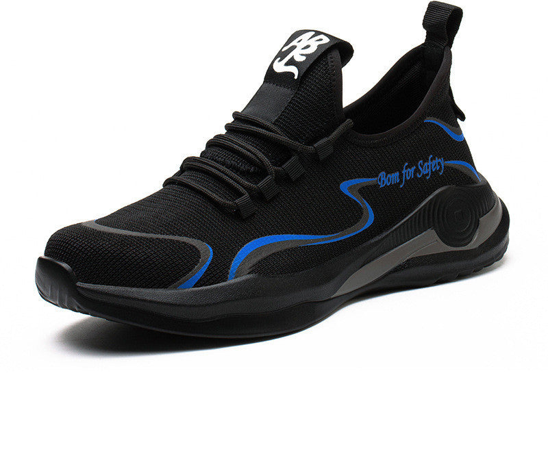 Men's Steel Toe Safety Work Shoes - Anti-Puncture Indestructible Boots