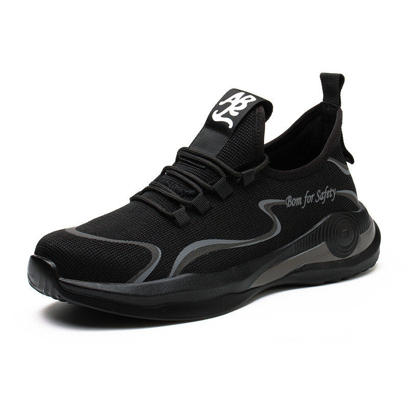 Men's Steel Toe Safety Work Shoes - Anti-Puncture Indestructible Boots