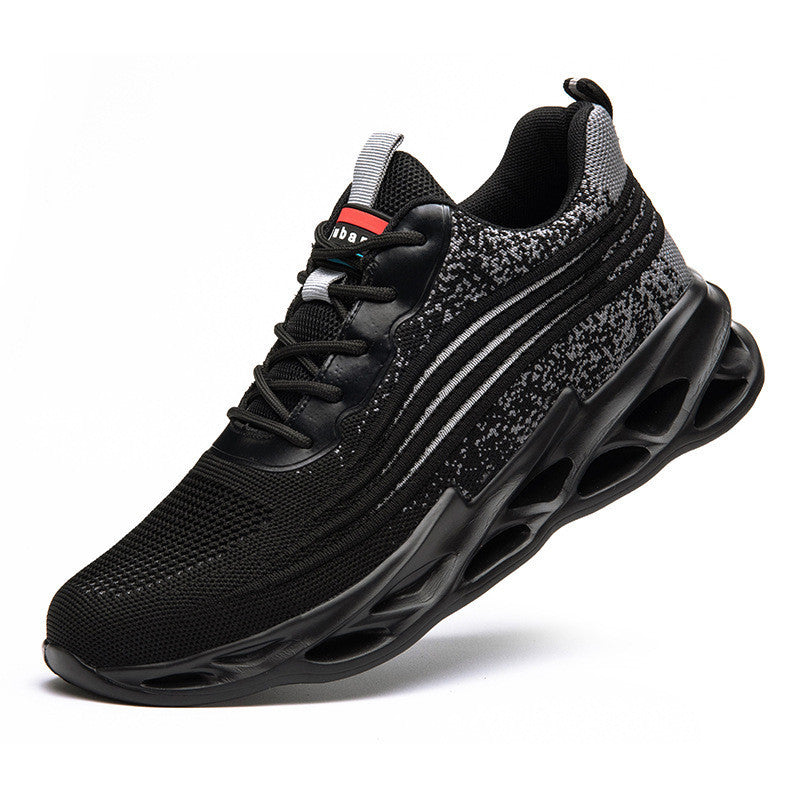 Men's Steel Toe Safety Work Shoes - Anti-Puncture Indestructible Boots