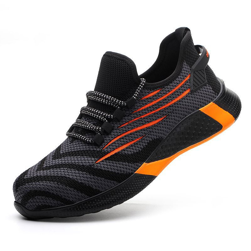 Men's Steel Toe Safety Work Shoes - Anti-Puncture Indestructible Boots