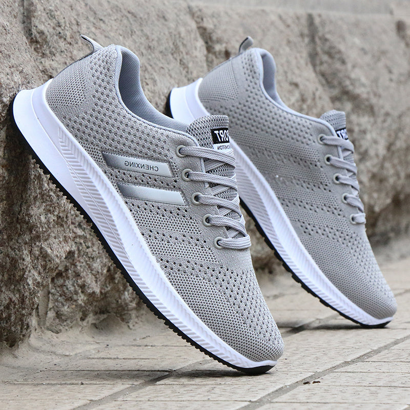Breathable Mesh Athletic Shoes Men - Anti-Odor Sports Running Sneakers