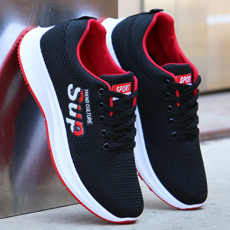 Breathable Mesh Athletic Shoes Men - Anti-Odor Sports Running Sneakers