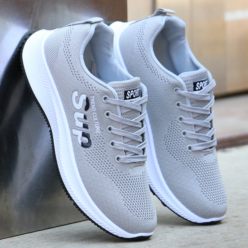 Breathable Mesh Athletic Shoes Men - Anti-Odor Sports Running Sneakers