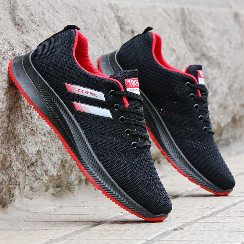 Breathable Mesh Athletic Shoes Men - Anti-Odor Sports Running Sneakers