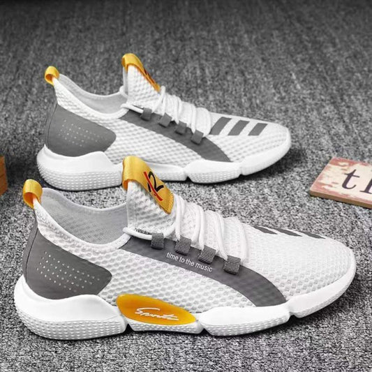 Men's Breathable Mesh Sports Casual Shoes - Lightweight Athletic Sneakers