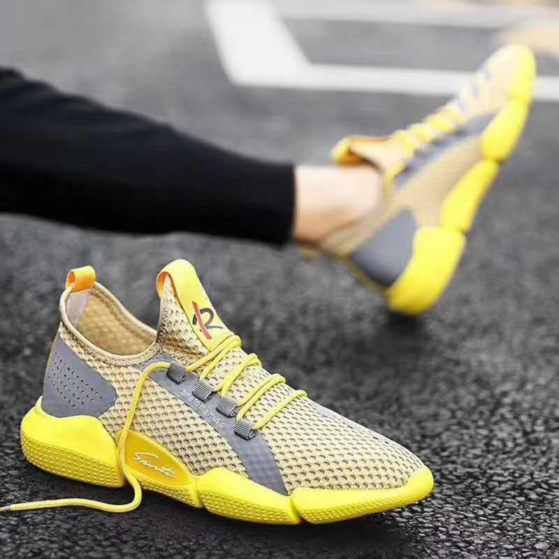 Men's Breathable Mesh Sports Casual Shoes - Lightweight Athletic Sneakers
